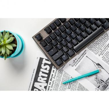 Ducky Shine 7[Cherry Blue, RGB LED, UA/RU, Grey-Black]