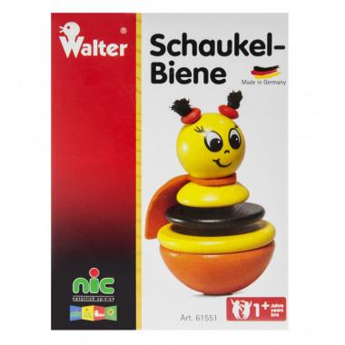 nic Wooden push-and-pull toy Rocking Bee
