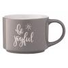 ARDESTO Mug Be joyful, 330 ml, gray, ceramics