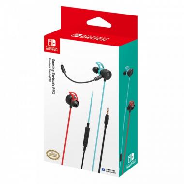 Hori Headphones Switch Blue Red Neon