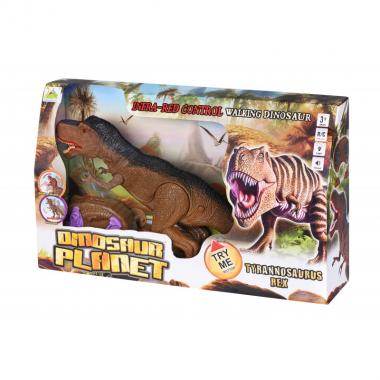 Same Toy Динозавр - Тиранозавр коричневий (світло, звук) (RS6133Ut)