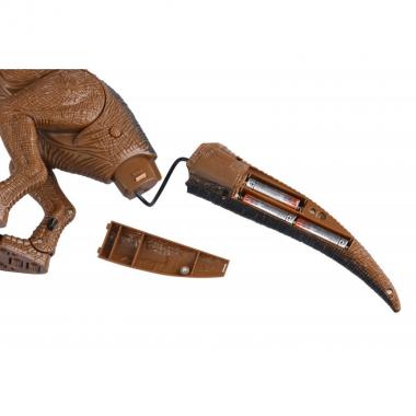 Same Toy Динозавр - Тиранозавр коричневий (світло, звук) (RS6133Ut)