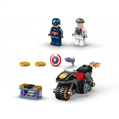 LEGO Конструктор Super Heroes Битва Капітана Америка з Гідрою 76189