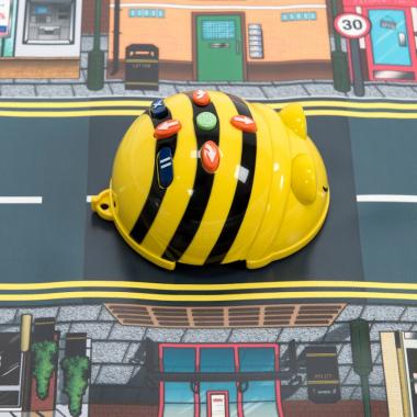 tts Прозоре поле Bee-Bot and Blue-Bot Transparent Grid Mat