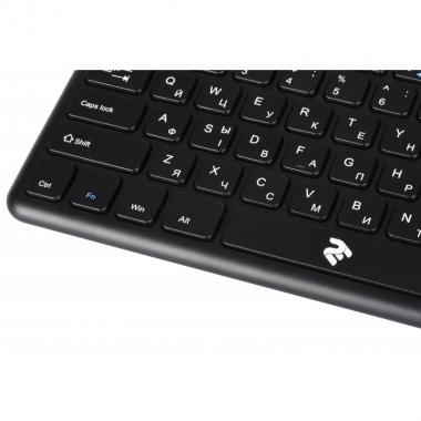 2E Touch keyboard KT100 BLACK