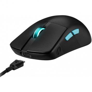 ASUS Миша ROG Harpe Ace Aim Lab Edition USB/WL/BT Black
