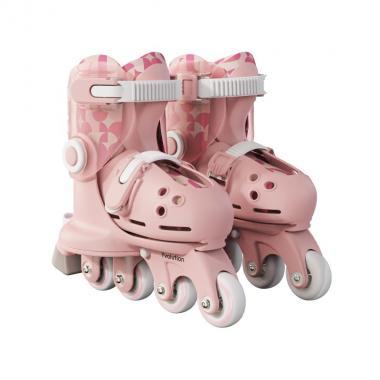 YVolution SWITCH SKATES Size7-11 Adjustable Pink 4L/13L/16L OP 4PK Colour Box
