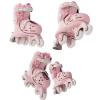 YVolution SWITCH SKATES Size7-11 Adjustable Pink 4L/13L/16L OP 4PK Colour Box