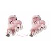 YVolution SWITCH SKATES Size7-11 Adjustable Pink 4L/13L/16L OP 4PK Colour Box