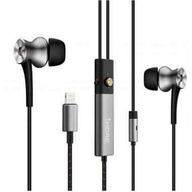 1MORE Dual Driver Lightning ANC Mic Gray