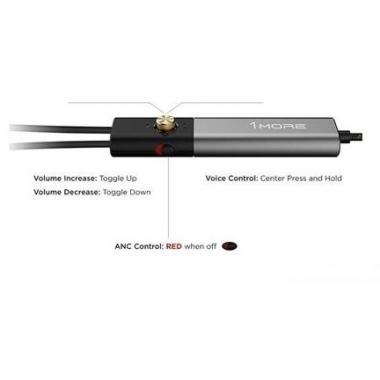1MORE Dual Driver Lightning ANC Mic Gray