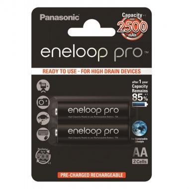 Panasonic Акумулятор Eneloop Pro AA 2500 mAh 2BP
