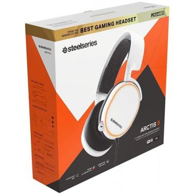 SteelSeries Гарнитура Arctis 5 2019 Edition 3.5mm/USB White