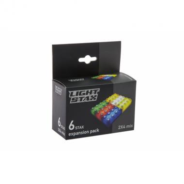 LIGHT STAX Цеглинки 4х2 Junior з LED підсвіткою Expansion 6 кольорів M04040