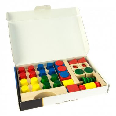 nic cubio Wooden blocks (44 pcs.)