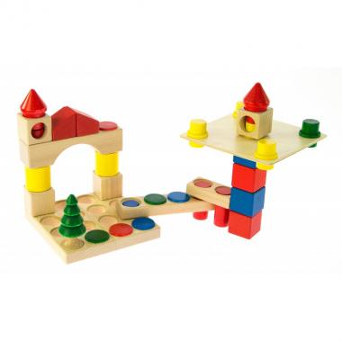 nic cubio Wooden blocks (44 pcs.)