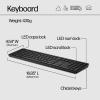 HP Keyboard 450 Programmable WL UKR black