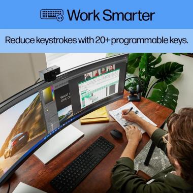 HP Keyboard 450 Programmable WL UKR black