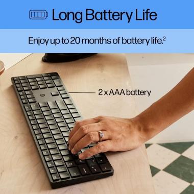 HP Keyboard 450 Programmable WL UKR black