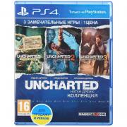 Games Software Uncharted: Nathan Drake Collection [PS4, Russian version] Blu-ray disk