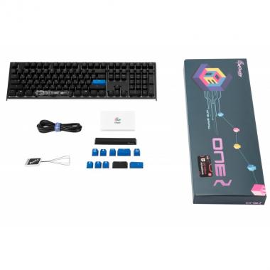 Ducky One 2 Full-size[Cherry Brown, RGB LED, UA/RU, Black-White]