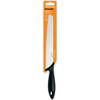 Fiskars Кухонный нож для хлеба Essential, 23,4 см