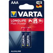 VARTA LONGLIFE MAX POWER AAA BLI 2 ALKALINE