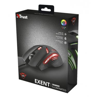 Trust GXT 152 Exent RGB USB BLACK