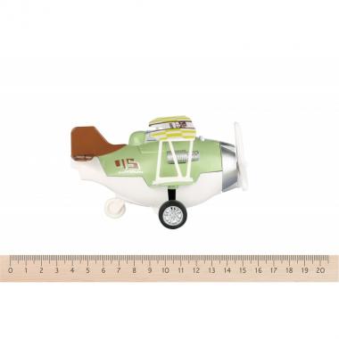 Same Toy Самолет металлический инерционный Aircraft (зеленый)