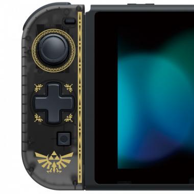 Hori Контроллер D-Pad Zelda (левый) для Nintendo Switch, Black/Gold
