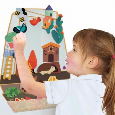 Oribel Wall toy Veritiplay Magic garden