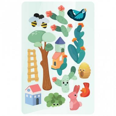 Oribel Wall toy Veritiplay Magic garden