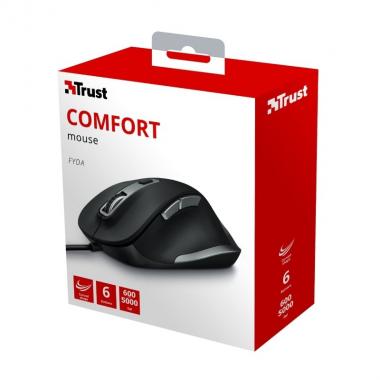 Trust Миша Fyda Comfort USB Black