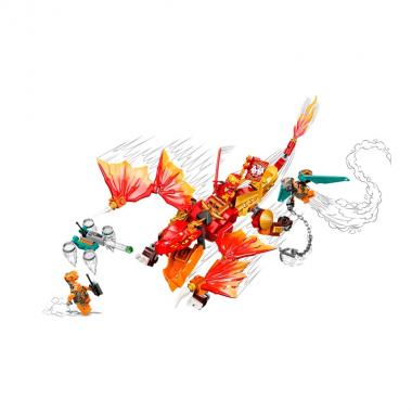 LEGO Конструктор Ninjago Огненный дракон ЭВО Кая 71762