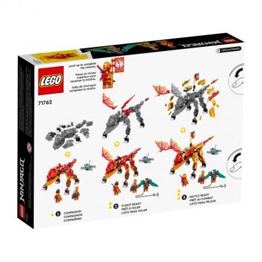 LEGO Конструктор Ninjago Огненный дракон ЭВО Кая 71762