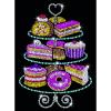 Sequin Art Craft kit BLUE - Cakestand
