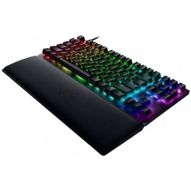 Razer Клавиатура игровая Huntsman V2 Tenkeyless Red Switch USB RU Black