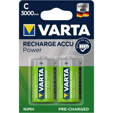 VARTA RECHARGEABLE ACCU C 3000mAh BLI 2 NI-MH (READY 2 USE)