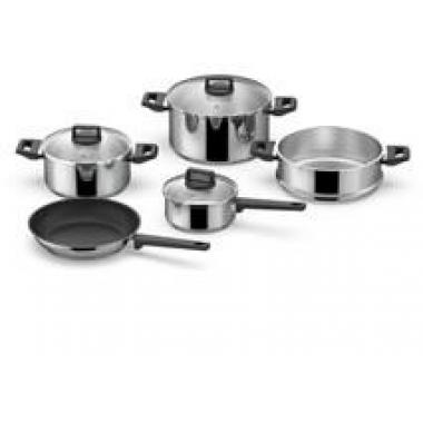 ARDESTO Casserole Gemini, glass lid, 2.9 l, stainless steel