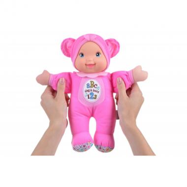 Baby's First Кукла Sing and Learn Пой и Учись (розовый медвежонок)