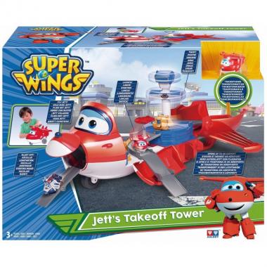 Super Wings Ігровий набір Jett's Takeoff Tower Злітна вежа Джетта