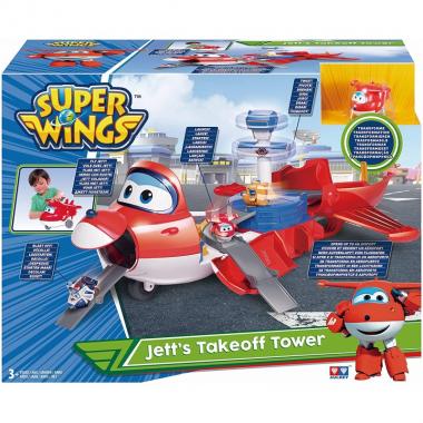 Super Wings Ігровий набір Jett's Takeoff Tower Злітна вежа Джетта