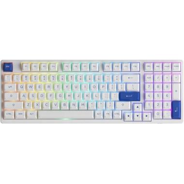 Akko Клавіатура 3098N Blue&white TTC Honey Switch RGB
