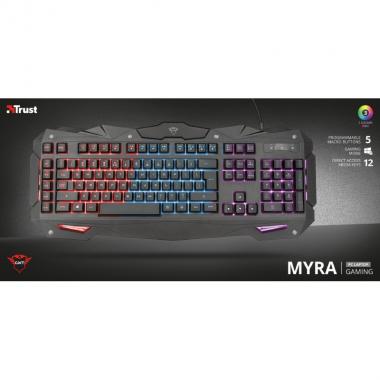Trust GXT 840 Myra Gaming USB Black
