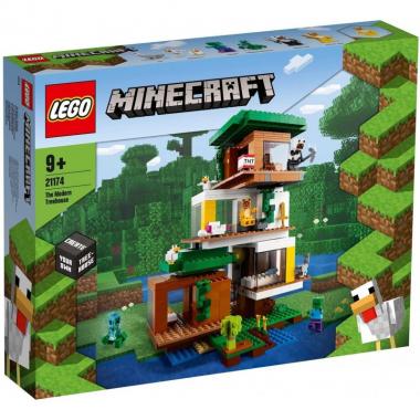 LEGO Конструктор Minecraft Сучасний будиночок на дереві 21174