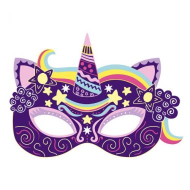 Janod Scratch Art Party Masks