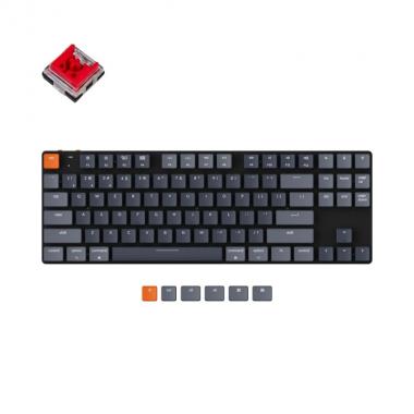 Keychron K1SE 87 Key Optical Red RGB Hot-Swap WL UA Black