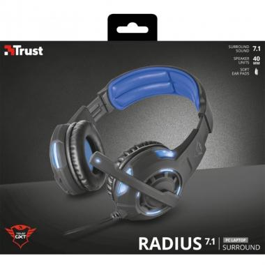 Trust GXT 350 Radius 7.1 Surround USB BLACK