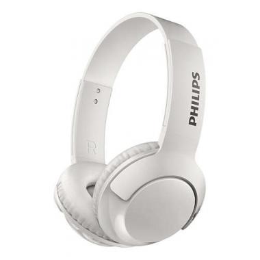Philips SHB3075 On-Ear Wireless Mic[White]