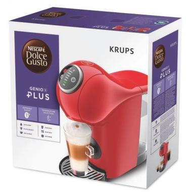 Krups Кавоварка капсульна Dolce Gusto Genio S Plus, 0,8л, червоний